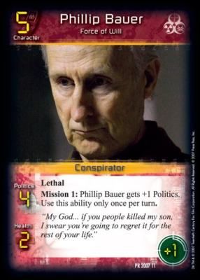 Phillip Bauer, Force of Will